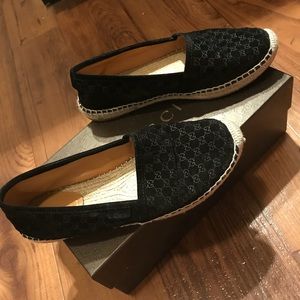 Authentic Gucci espadrilles